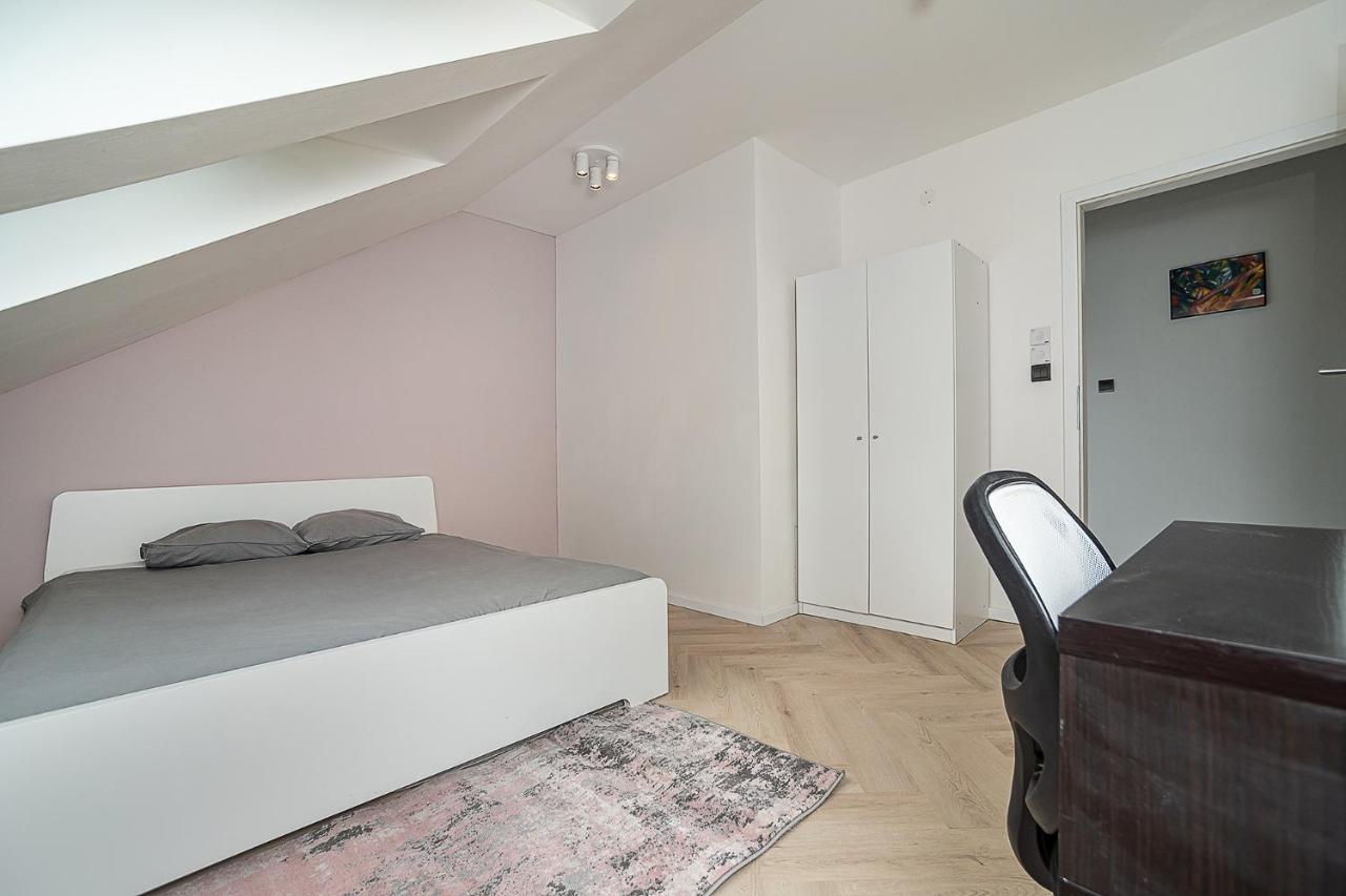 Big 4-Bedroom Flat, Terrace With Great Vitkov View Praag Buitenkant foto