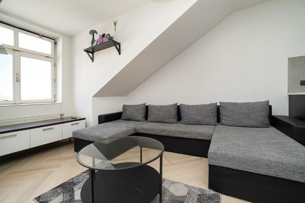 Big 4-Bedroom Flat, Terrace With Great Vitkov View Praag Buitenkant foto